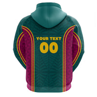 Custom Fasi Maufanga Football Zip Hoodie Sport Style LT16 - Polynesian Pride