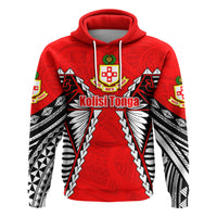Custom Kolisi Tonga Hoodie Mate Maa Tonga Polynesian Style Version 2 - Polynesian Pride