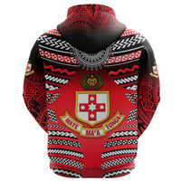 Custom Kolisi Tonga Hoodie Mate Maa Tonga Creative Style Lion - Polynesian Pride