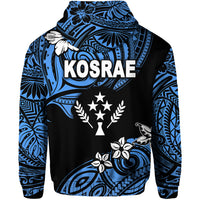 FSM Kosrae Hoodie Unique Vibes Blue LT8 - Polynesian Pride