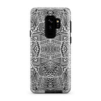 Polynesian Tough Case White And Black Samsung Galaxy S9 Plus - Polynesian Pride
