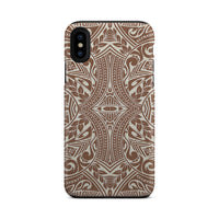 Polynesian Tribal Tough Case Brown - Polynesian Pride