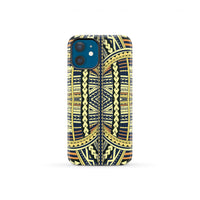 Polynesian Tough Case Yellow iPhone 12 Mini - Polynesian Pride