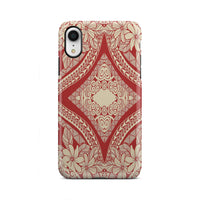 Polynesian Tough Case Red And Yellow iPhone Xr - Polynesian Pride