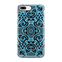 Polynesian Tough Case Grown Blue White iPhone 7 Plus - Polynesian Pride
