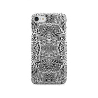 Polynesian Phone Case White And Black iPhone SE 2020 - Polynesian Pride