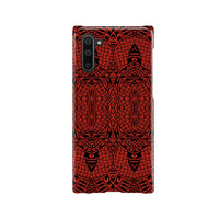 Polynesian Phone Case Red Samsung Galaxy Note 10 - Polynesian Pride