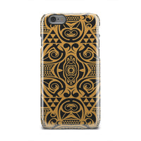 Polynesian Tough Case Yellow Black iPhone 6 - Polynesian Pride