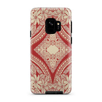 Polynesian Tough Case Red And Yellow Samsung Galaxy S9 - Polynesian Pride