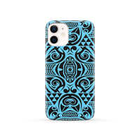 Polynesian Phone Case Grown Blue White iPhone 12 - Polynesian Pride