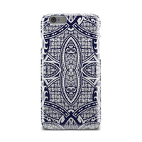 Polynesian Phone Case Blue And White iPhone 6s - Polynesian Pride