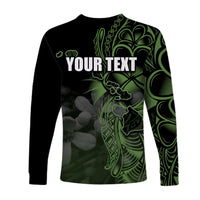 (Custom Personalised) Hawaiian Islands Long Sleeve Shirts Molokai LT6 - Polynesian Pride