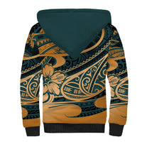 Polynesian Tribal Sherpa Hoodie LT6 - Polynesian Pride