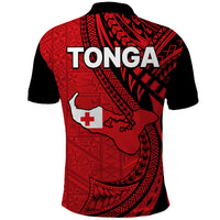 Polynesian Tonga Polo Shirt Tribal Pattern Unique Version LT9 - Polynesian Pride