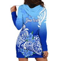 (Custom Personalised) Federated States Of Micronesia Hoodie Dress Polynesian Floral Tribal LT9 - Polynesian Pride