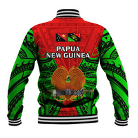 Papua New Guinea Baseball Jacket Southern Highlands Province Mix Coat Of Arms Polynesian Art LT14 - Polynesian Pride