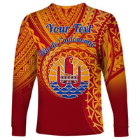 (Custom Personalised) French Polynesia Long Sleeve Shirt Happy Internal Autonomy Day LT14 - Polynesian Pride