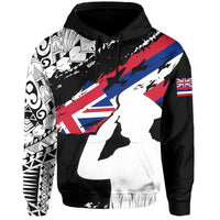 Hawaii Flag Remember Pearl Harbor Hoodie Nora Style - Polynesian Pride