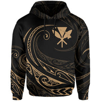 Kanaka Hoodie Frida Style Gold - Polynesian Pride