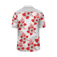 Tropical Hibiscus Hawaiian Shirt - Polynesian Pride