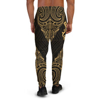 Tonga Custom Sweatpant - Polynesian Patterns Gold Color - Polynesian Pride