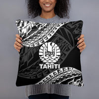 Tahiti Polynesian Pillow - Black Seal - Polynesian Pride