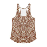 Polynesian Culture Hawaii Women's Racerback Tank Top Art - Polynesian Pride