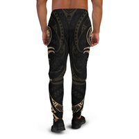 Federated States of Micronesia Sweatpant - Gold Tribal Wave - Polynesian Pride