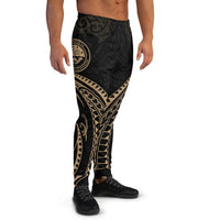 Federated States of Micronesia Sweatpant - Gold Tribal Wave - Polynesian Pride