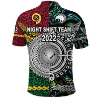 (EastPack) Vanuatu New Zealand Polo Shirt Together Original Style Paua Shell LT8 - Polynesian Pride