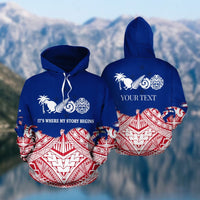 New Zealand Story Begins Maori Hoodie - Polynesian Pride