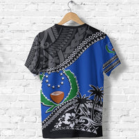 Pohnpei T Shirt Pohnpei Flag Fall In The Wave K9 - Polynesian Pride