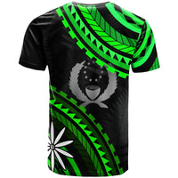 Pohnpei T Shirt Palm Leaf Texture - Polynesian Pride