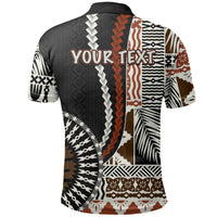 Custom Bula Fiji Polo Shirt Masi Tapa Patterns Style LT6 - Polynesian Pride