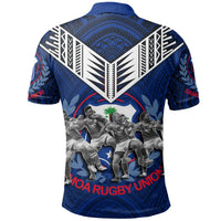 Samoa Polo Shirt Siva Tau - Polynesian Pride