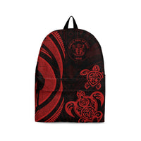 Niue Backpack - Red Tentacle Turtle Red - Polynesian Pride