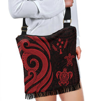 Kosrae Boho Handbag - Red Tentacle Turtle - Polynesian Pride