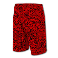 Hawaii Polynesian Culture Board Shorts Red - Polynesian Pride