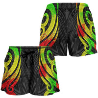 Tokelau Women's Short - Reggae Tentacle Turtle - Polynesian Pride