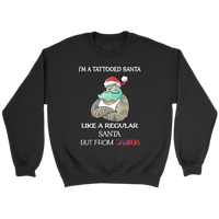 Samoa T Shirt Im A Tattooed Santa - Polynesian Pride