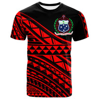 Samoa Custom T Shirt Special Polynesian Ornaments Red Color Unisex Red - Polynesian Pride