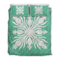 Hawaiian Royal Pattern Quilt Bed Set - Seafoarm - K2 Style - AH Seafoarm - Polynesian Pride