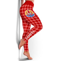 French Polynesia Tahiti Leggings - Caro Patterns - Polynesian Pride