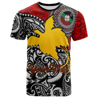 Papua New Guinea T shirt Custom East New Britain Of Papua New Guinea With Polynesian Patterns T shirt - Polynesian Pride