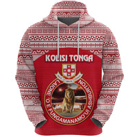 Kolisi Tonga Hoodie Mate Maa Tonga Simple Version Lion Ashburton - Polynesian Pride