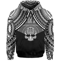 Polynesian Skull Hawaii Hoodie Circle Style - Polynesian Pride