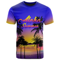 Hawaii Aloha Summer Womens T Shirt - Polynesian Pride