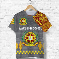 Tonga Vavau High School T Shirt Simple Style Grey LT8 - Polynesian Pride