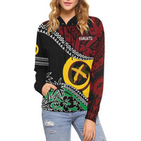 Vanuatu Hoodie Fall In The Wave - Polynesian Pride