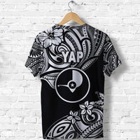 FSM Yap T Shirt Unique Vibes Black LT8 - Polynesian Pride